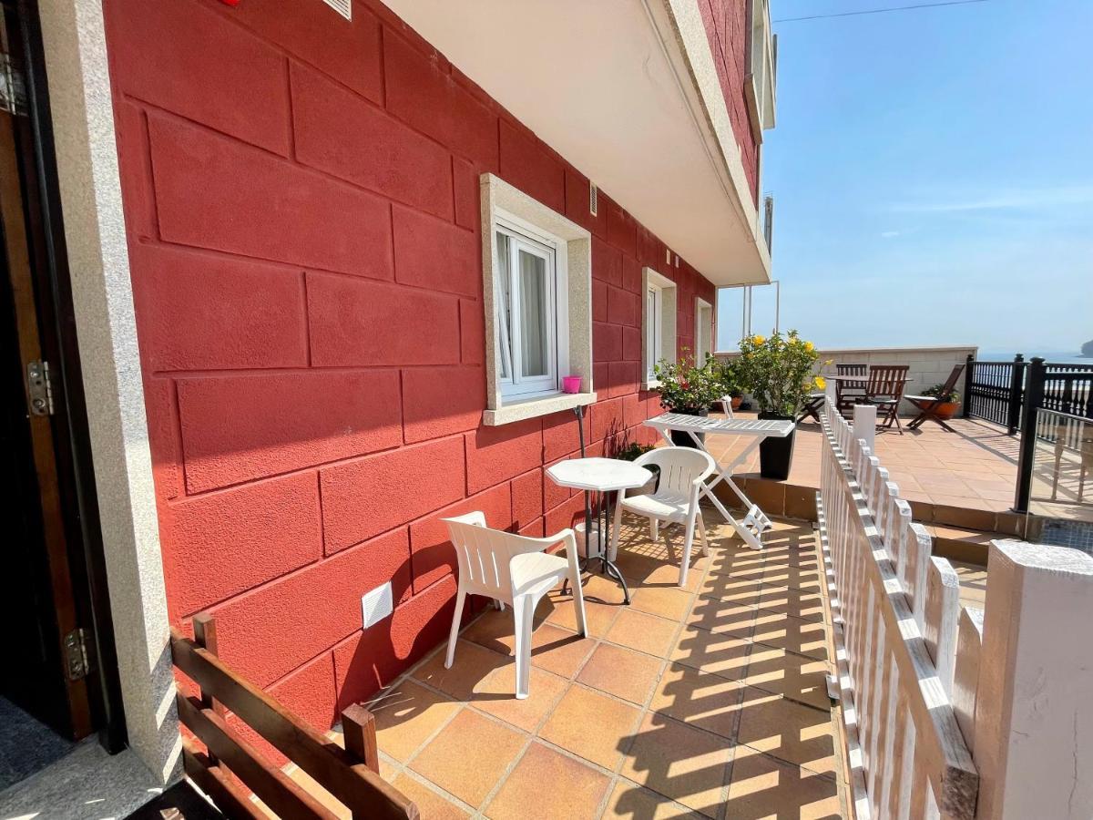 Apartamentos Sinas Playa Raxo Exterior foto